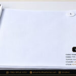 VIP 007 Ice White premium summer fabric made from Polyester and Nylon with a medium light texture for custom Dishdasha tailoring.