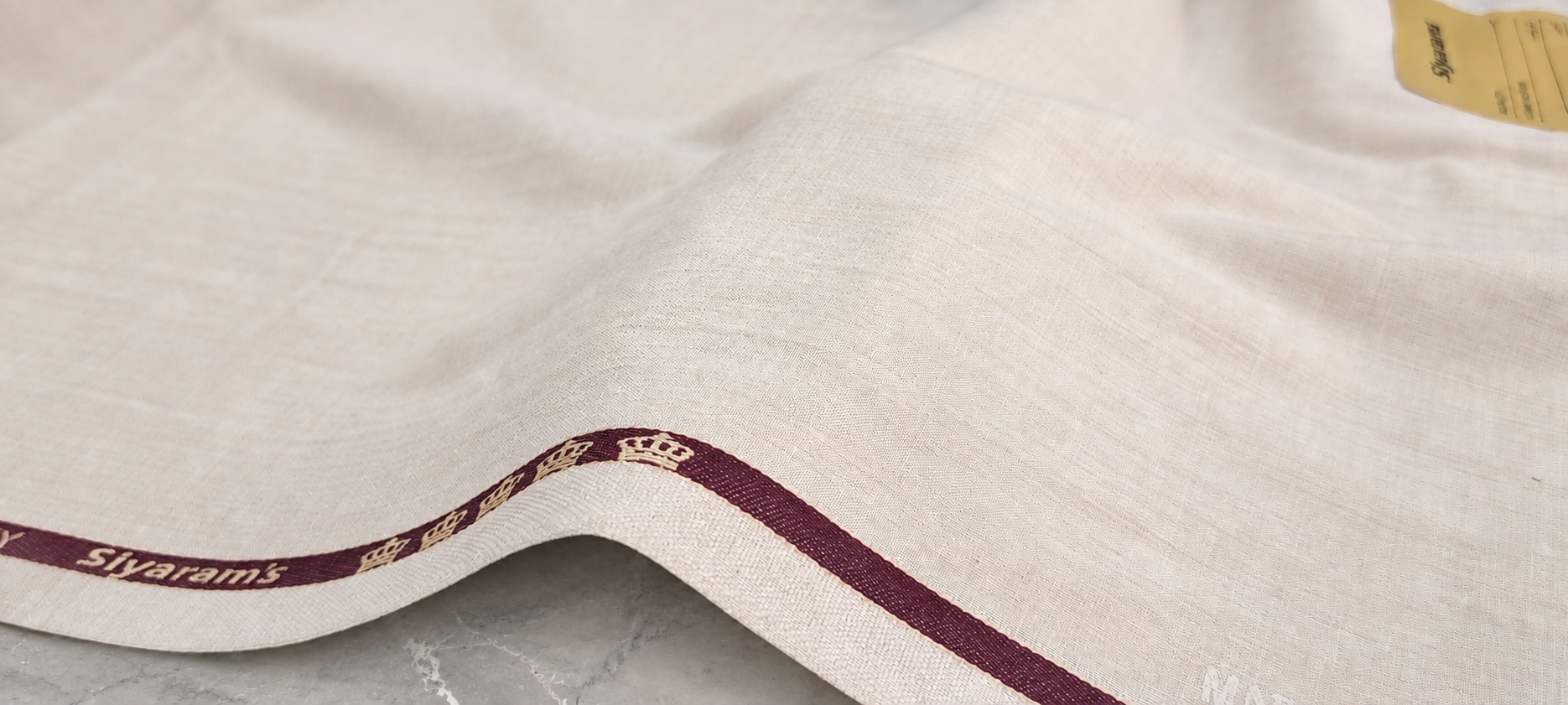 Royal Cashmere Beige Fabric Specifications